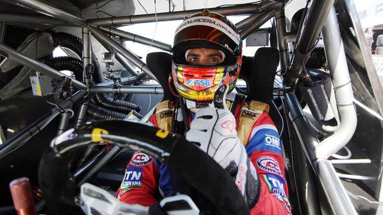 Urcera dijo que tuvo problemas con el chasis de la Chevy.