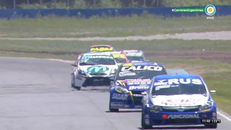 Urcera salió segundo en la carrera de invitados en Capital Federal