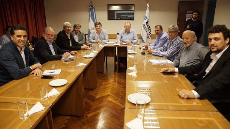 Reunión de ministros patagónicos de Producción y autoridades del Senasa.