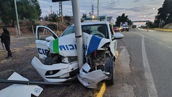 El choque fue en el ingreso a Neuquén capital, en la zona del Puente Carretero. 