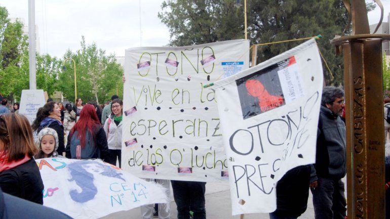 Los vecinos de Oro mantienen vivo el reclamo por el caso Otoño.