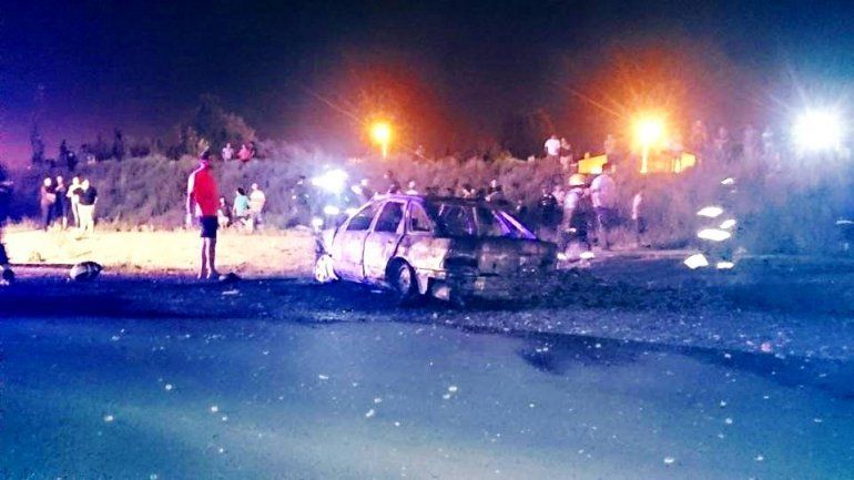 Accidente en la ruta 65, un bebé y un hombre en grave estado