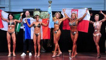 policia rionegrina, campeona mundial de fitness