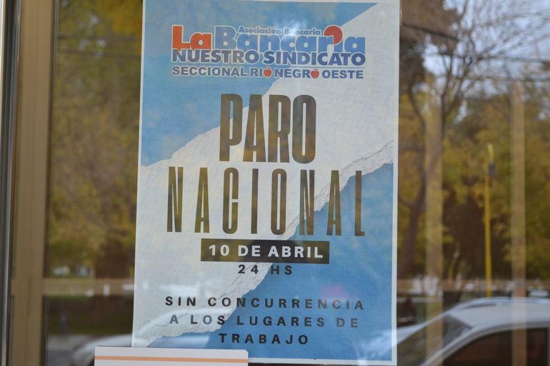 Sin actividad bancaria en la ciudad
