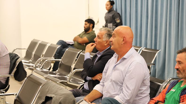 Los ex ministros de Desarrollo Social, Abel Di Luca y Germán Chiapino.