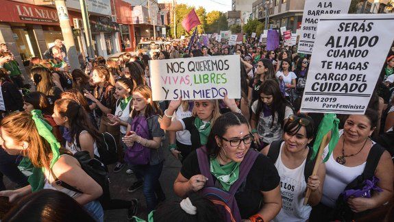 Primer paro de mujeres con aborto legal en el país