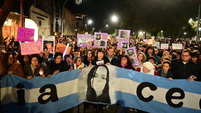 Una multitud marchó en Chaco reclamando la aparición de Cecilia