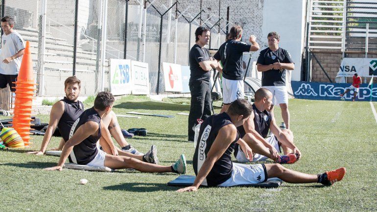 Cipo volvió ayer a los entrenamientos tras la eliminación de la Copa Argentina.