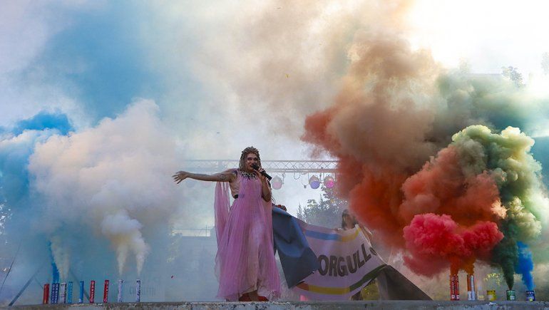 Todo el color de la cuarta edición de la Marcha del Orgullo en Cipolletti