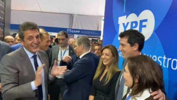 El viral de Massa en Neuquén: Wado está muy fiu fiu
