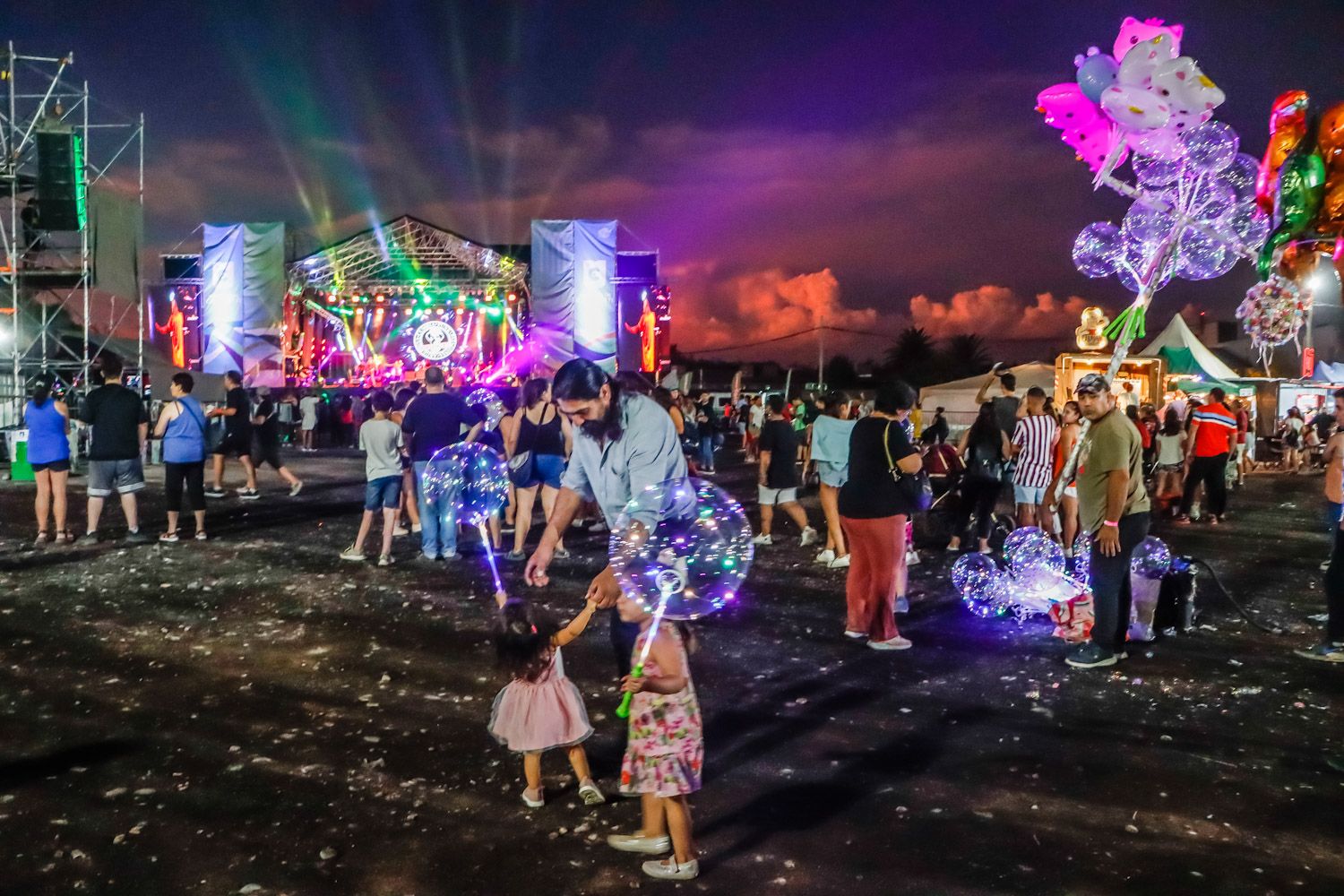 Cipolletti ya vive la última noche de la Fiesta Nacional de la Actividad Física