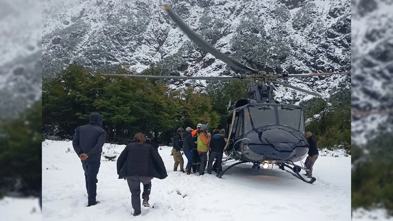 El hombre sufrió un traumatismo de tórax