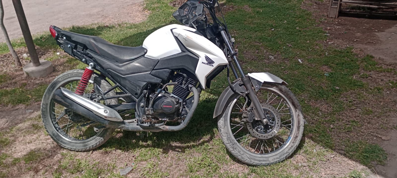 La moto robada estaba en poder de un roquense. Foto: gentileza