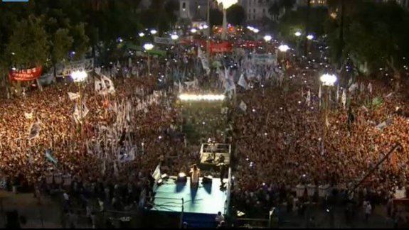 Cristina dio su último discurso como presidenta