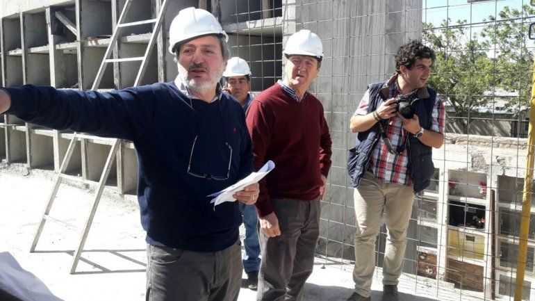 Tortoriello recorrió junto a funcionarios las 26 obras que están realizando en la ciudad