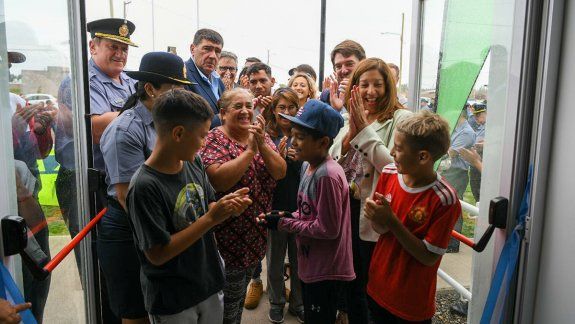 Es una realidad:  inauguraron la sede policial del DVN