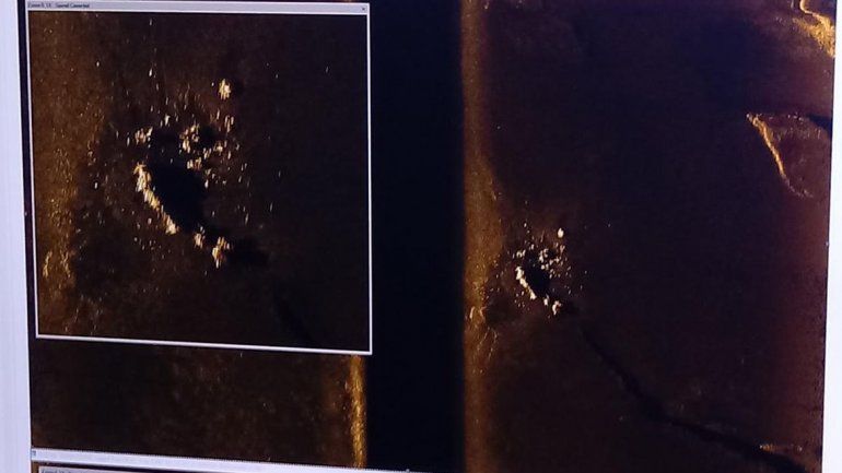 El lugar exacto en donde encontraron el ARA San Juan