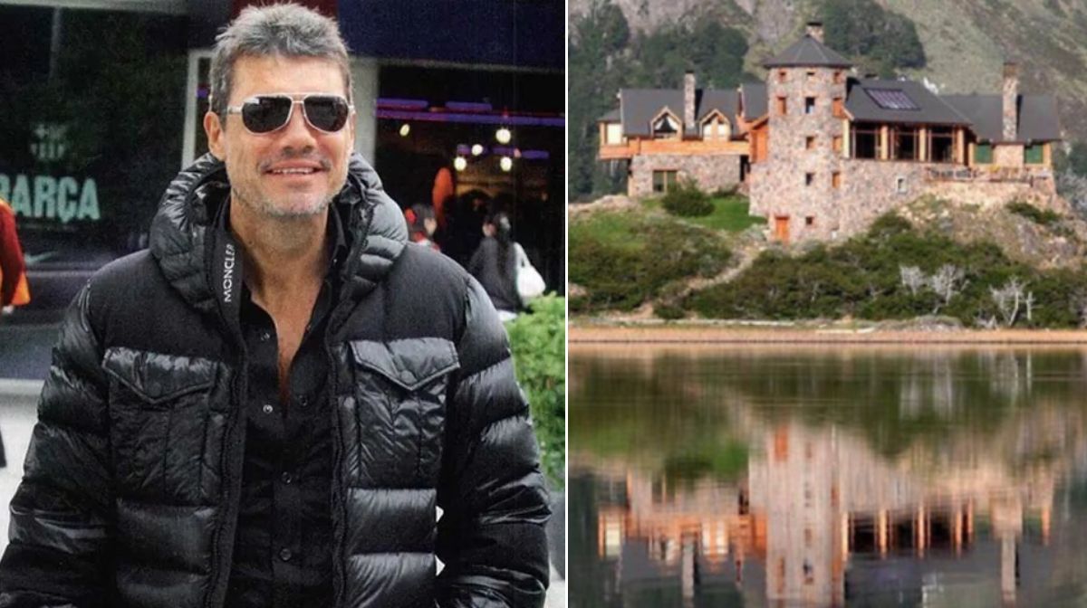 Marcelo Tinelli pasó la cuarentena en Esquel, donde tiene una lujosa mansión.