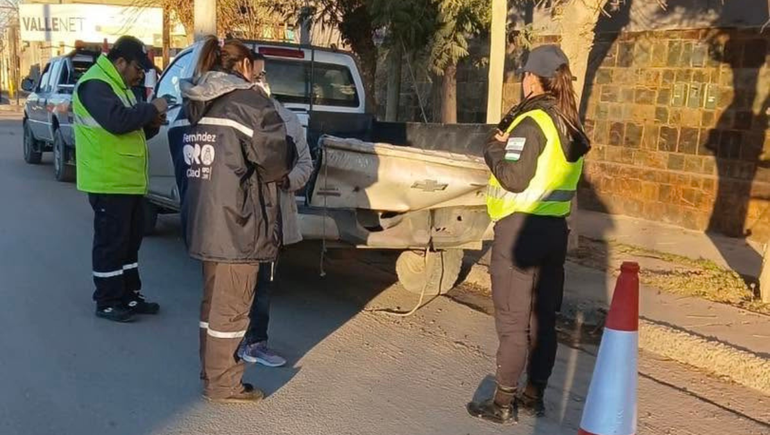 Tránsito municipal se encuentra trabajando en la identificación de los responsables.