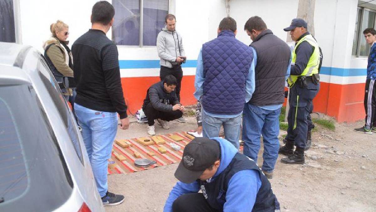 El secuestro de drogas fue en la Caminera de Cipolletti, en 2018.