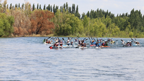 regata del rio negro: pinta y saavedra los heroes de la primera etapa