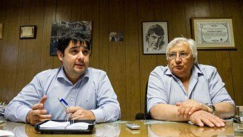 Juan Pablo Beacon (izquierda) junto a Antonio D Angelo (derecha).