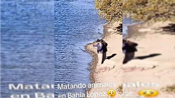 Pescadores pescados: Una pareja tiraba la caña fuera de temporada, un vecino los encaró y es viral.