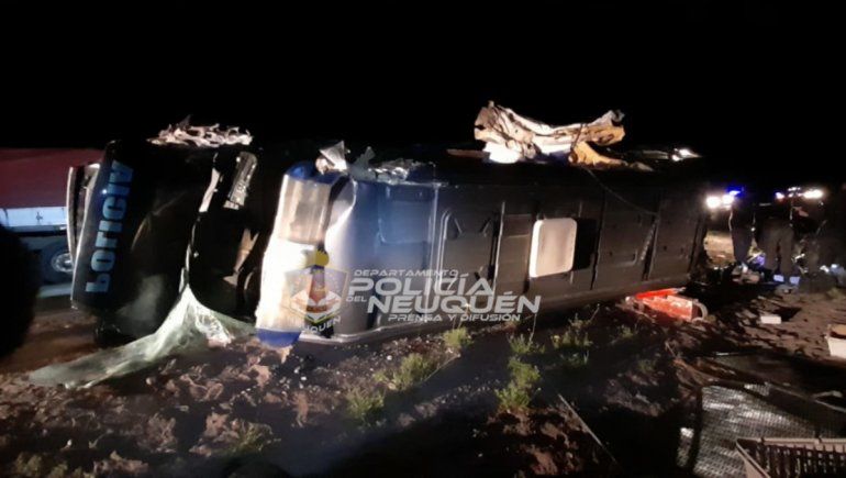 Un policía federal murió en un fuerte choque sobre la Ruta 237