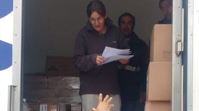 Senasa donó 500 kilos de mercadería a municipios de Río Negro y La Pampa