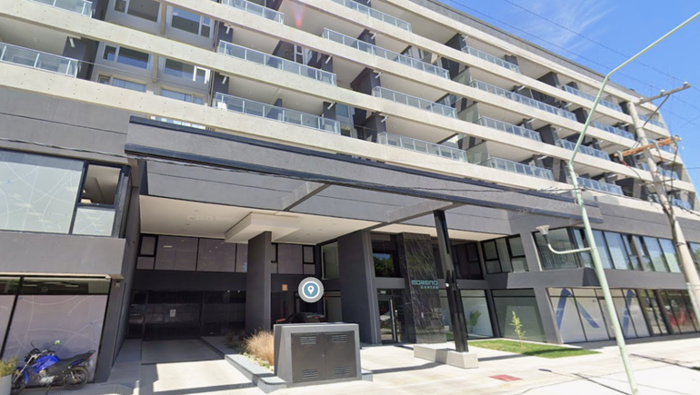 El supuesto alquiler se ofrecía en el edificio de Mariano Moreno 500 de Cipolletti.