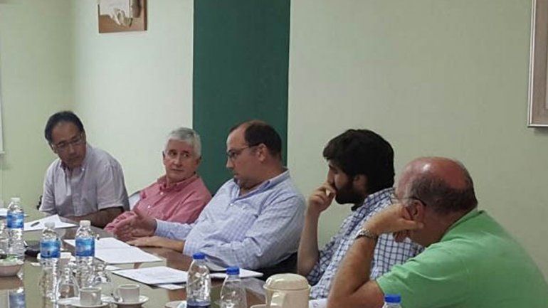 Negri visitó la región en noviembre