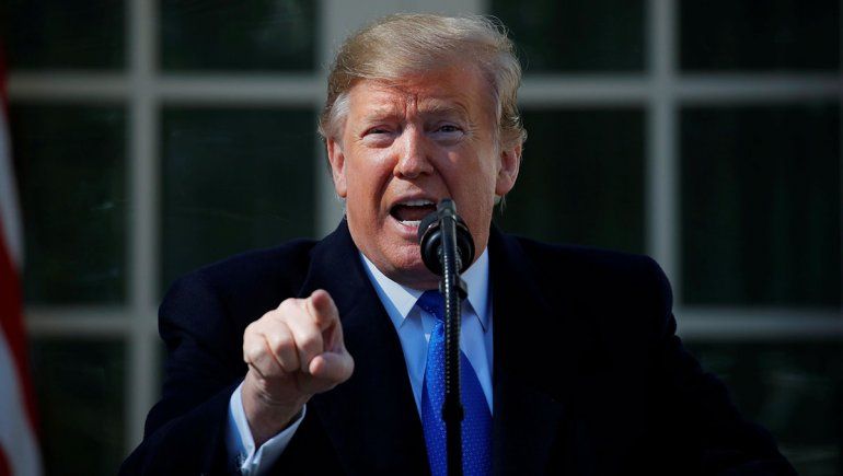 La respuesta de Donald Trump tras el ataque iraní