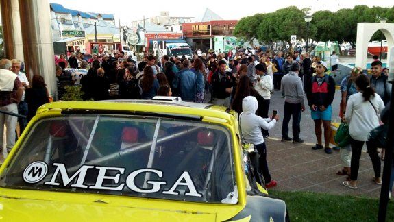 El TC desembarcó con todo en Las Grutas el fin de semana.