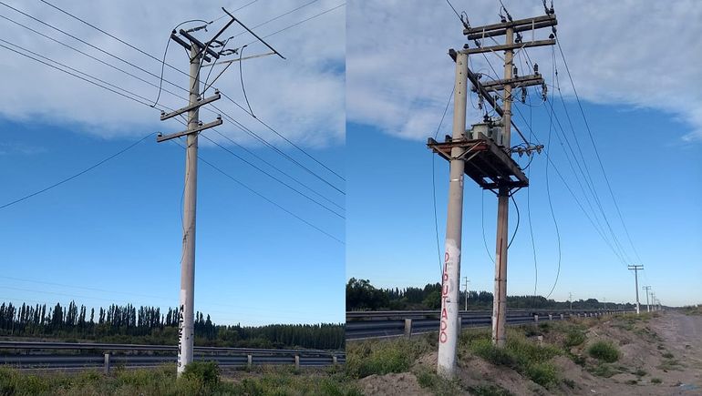 ¡No paran! Por el robo de cables, miles de usuarios quedaron a oscuras