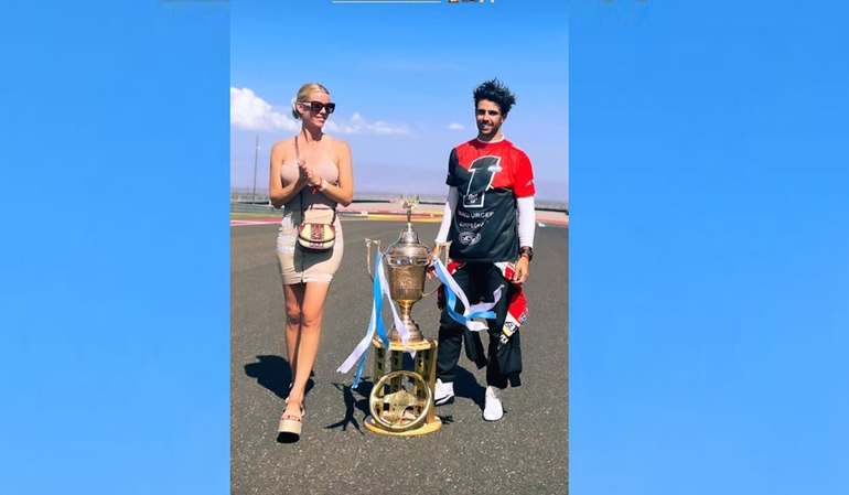 La dedicatoria megaamorosa de Nicole al Manu y el festejo íntimo