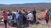 un hombre murio tras un vuelco en la ruta 237, cerca de el chocon