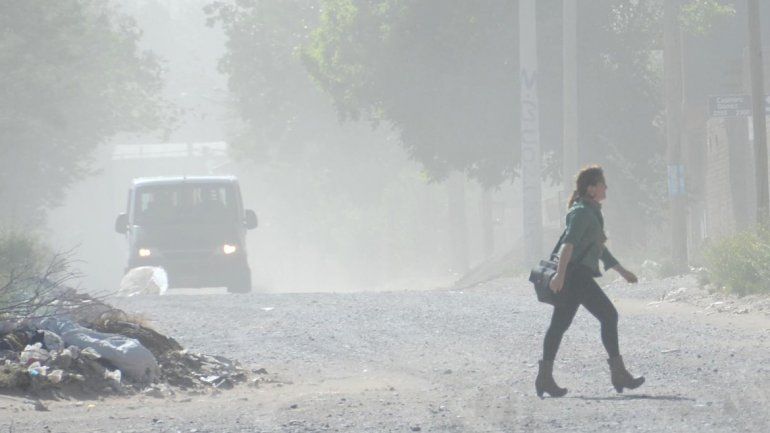Se espera una tarde de fuertes vientos en la región