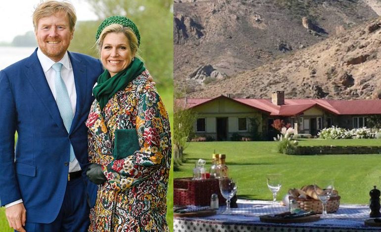 A la reina Máxima y al rey Guillermo