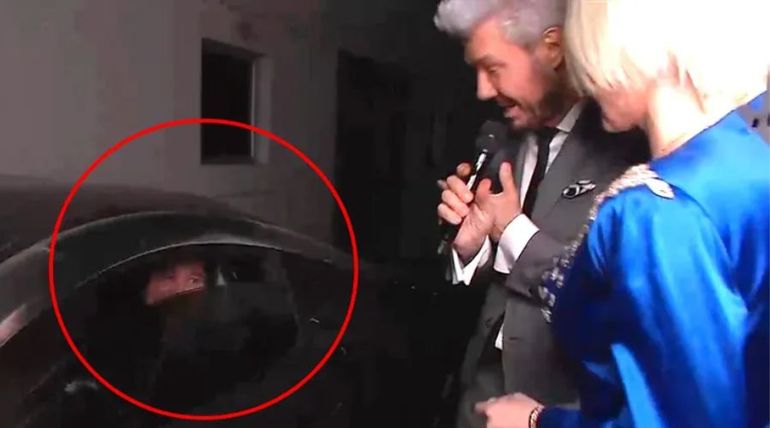 Javier Milei fue a buscar a Fátima Flórez al Bailando.