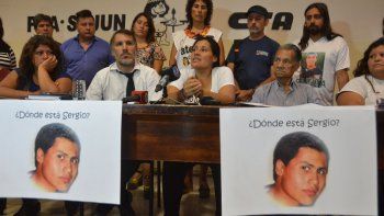 La multisectorial acompañó a Virgilio Sánchez (querellante), Mercedes y Asunción Ávalos (hermana y padre).