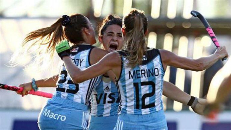 Las Leonas golearon a India por 5 a 0