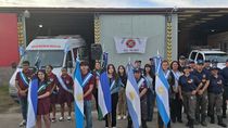 Barda del Medio también tuvo su festejo en el día del Bombero.