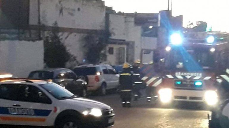 Susto por una pérdida de GNC en pleno centro de Las Grutas