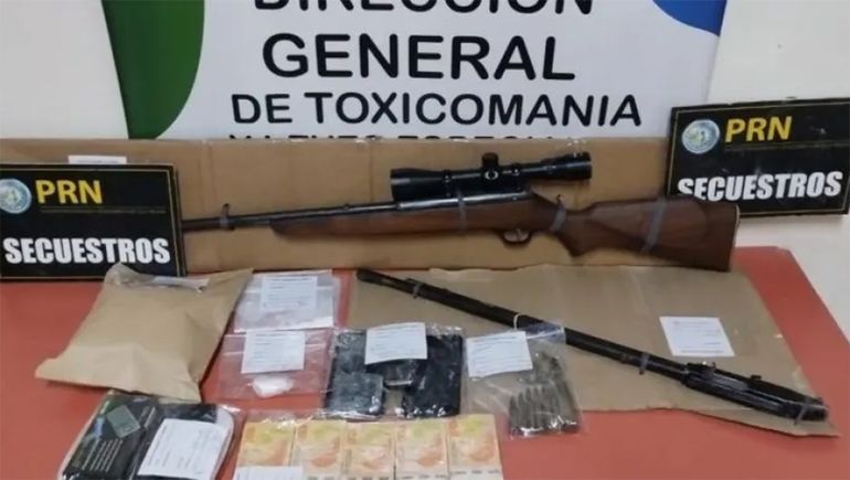 Un nuevo operativo antidrogas cerró un kiosco narco en Chichinales