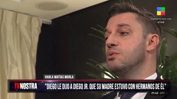 Morla contó por qué Diego dudaba de ser el padre de Junior
