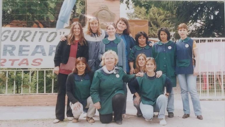 Escuela Crear, docentes. Foto: profesora Polla y colaboradores.