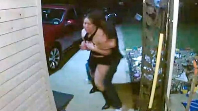 La mujer denunció haber sido secuestrada en una estética. 