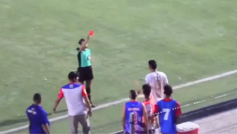 Según las imágenes que se viralizaron