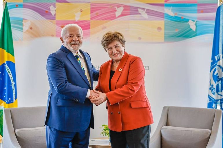 Lula le pidió al FMI darle tiempo a la Argentina para cumplir con sus compromisos