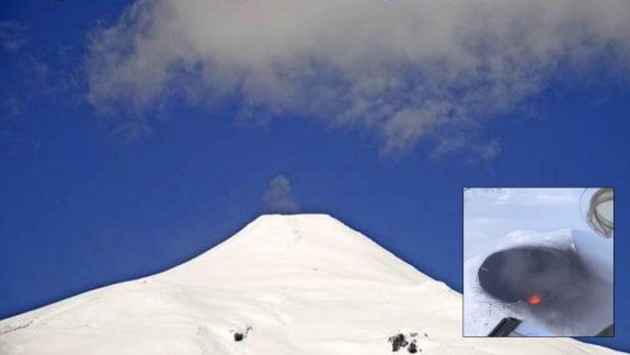 Volcán Villarrica.